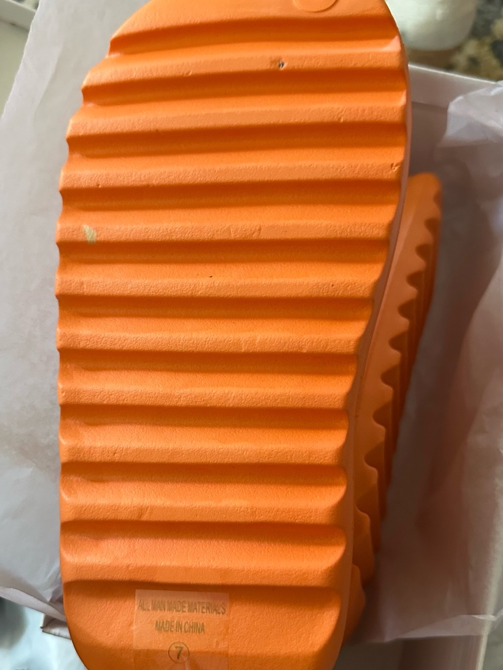 Orange Women's Slide Slipper - Picture 4 of 7